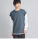 フェイクレイヤードワッフルロングスリーブTシャツ