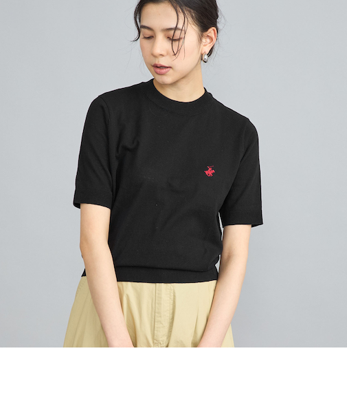 【WEB限定】BEVERLY HILLS POLO CLUB(ビバリーヒルズポロクラブ)コンパクトニット