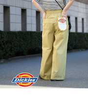 【WEB限定】Dickies（ディッキーズ）コットンダンプワイドパンツ
