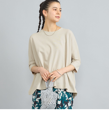 SARAH TWISTテントシルエットプルオーバー