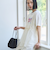 チュールキャミ付きロゴTシャツ