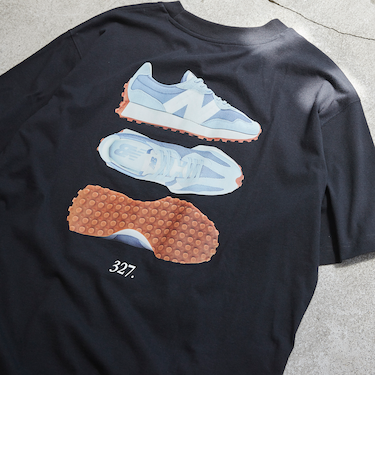 New Balance（ニューバランス）別注リラックスプリントTシャツ