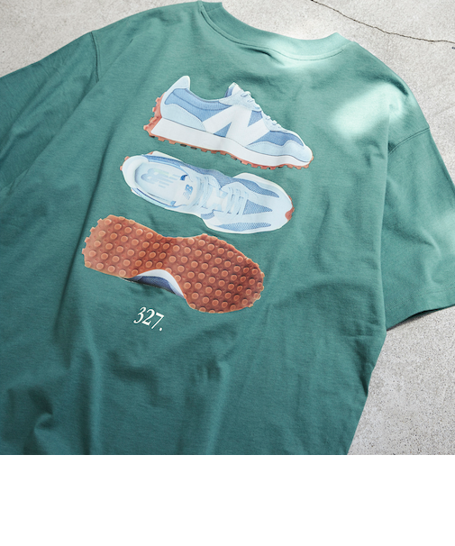 New Balance（ニューバランス）別注リラックスプリントTシャツ