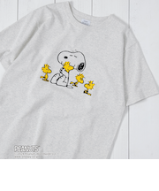 PEANUTS(ピーナッツ)×coen プリントTシャツ
