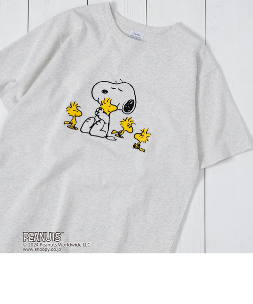 PEANUTS(ピーナッツ)×coen プリントTシャツ