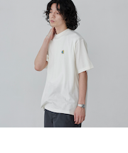 スポーツベア刺繍クルーネックTシャツ