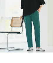 マルチファンクションやみつきテーパードパンツ（WEB限定サイズ）