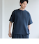 【RONEL】フクレ2重織ハーフスリーブ