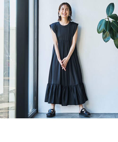 新品】ロージーモンスター ハンドベルサテンドレス ティアード