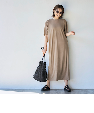 【RONEL】メッシュワンピース