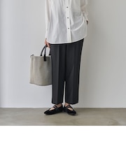 マイシルエットワイドパンツ