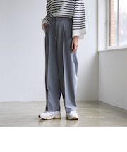 マイシルエットワイドパンツ
