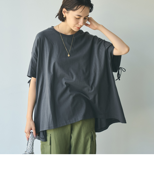 バックドロストゆるTシャツ