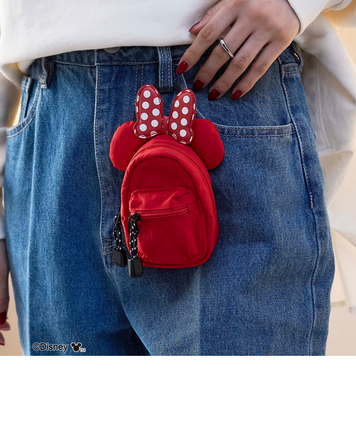 【MICKEY(ミッキー) / 別注】 リュック型シルエットミニポーチ