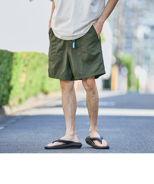 KAVU（カブー）別注ベルト付きショーツ