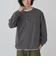 ピグメントヘンリーネックロングTシャツ