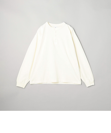 ピグメントヘンリーネックロングTシャツ