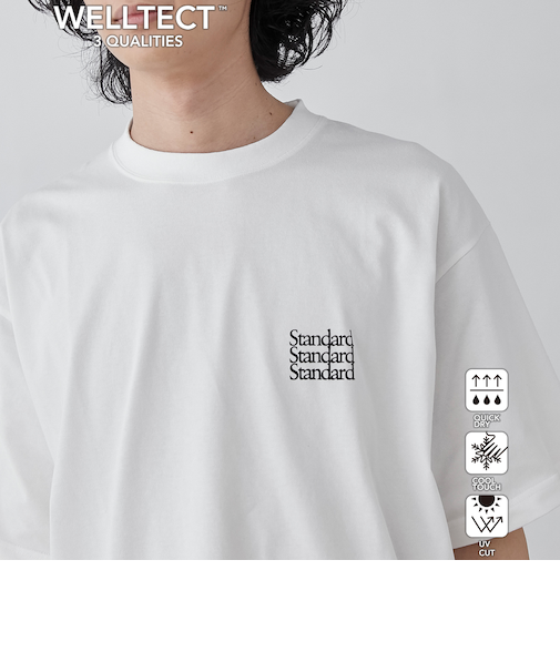 【WELLTECT】スタンダードプリントTシャツ