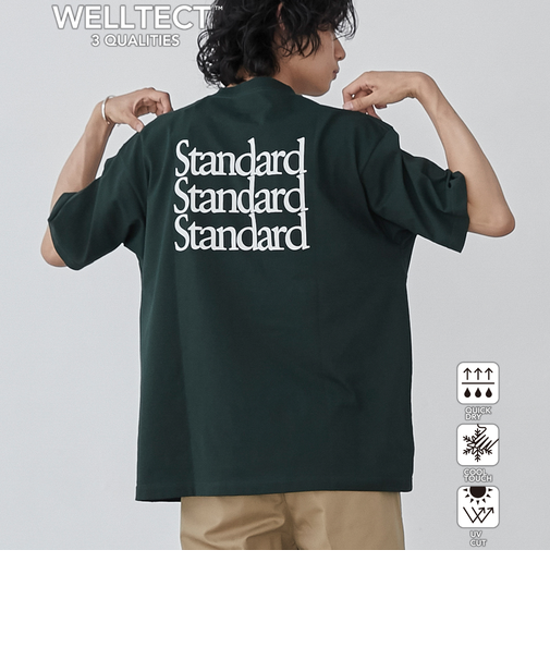 【WELLTECT】スタンダードプリントTシャツ