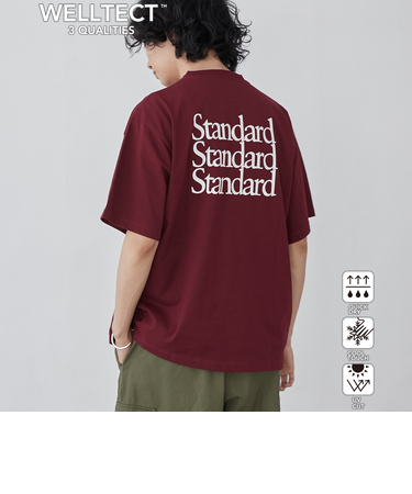 【WELLTECT】スタンダードプリントTシャツ