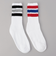 【お得な２足セット】Railroad sock　ラインクルーソックス