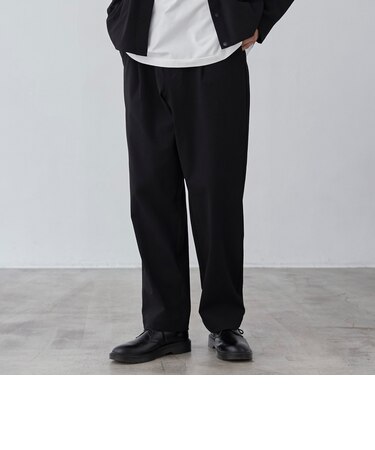 極楽ワイドテーパードパンツ