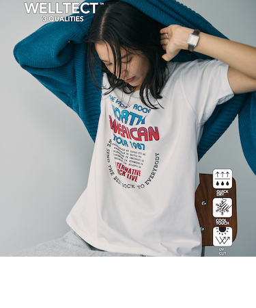 【WELLTECT】ロックツアーTシャツ