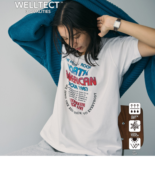 【WELLTECT】ロックツアーTシャツ