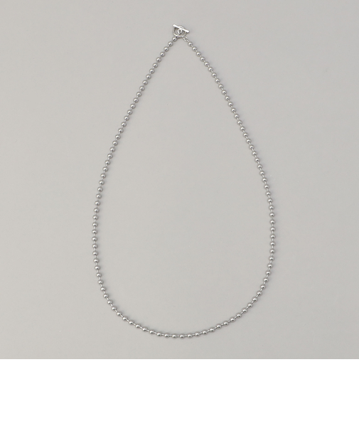 ボールチェーンロングネックレス(60cm)