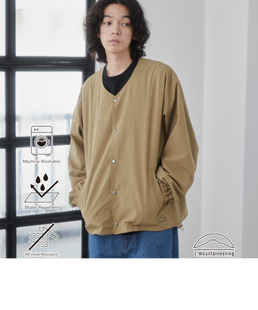 【C.Mt】NOCOLLAR BLOUSON