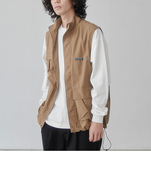 Chinook sport （チヌークスポーツ）× Parknik スタンドカラーベスト