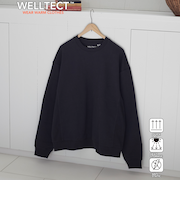 【WELLTECT】 クルーネックスウェット