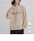 【WELLTECT】 ロゴプリントクルーネックスウェット