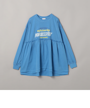 フハクドッキングロゴプリントロングスリーブTシャツ