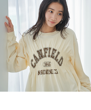 【WEB限定】天竺シャーリングロゴTシャツ