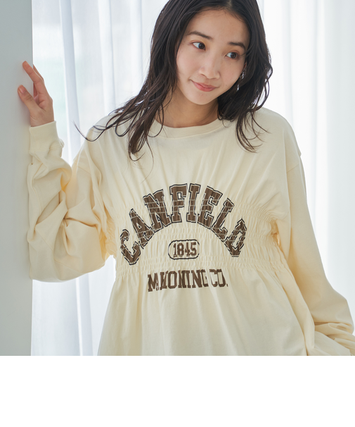 【WEB限定】天竺シャーリングロゴTシャツ