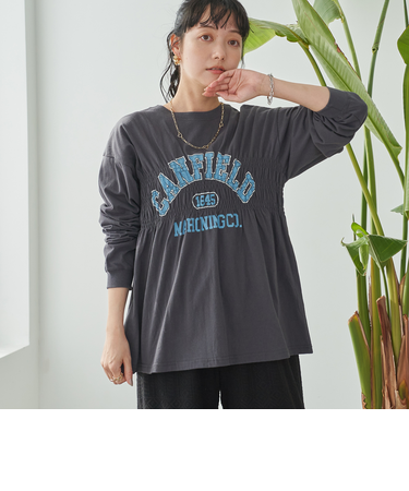 【WEB限定】天竺シャーリングロゴTシャツ