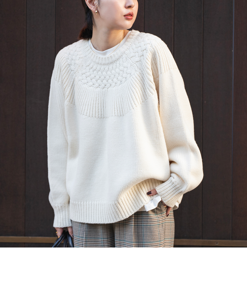 【ゆる×あったか/7色展開】キュウシンタンショクニット