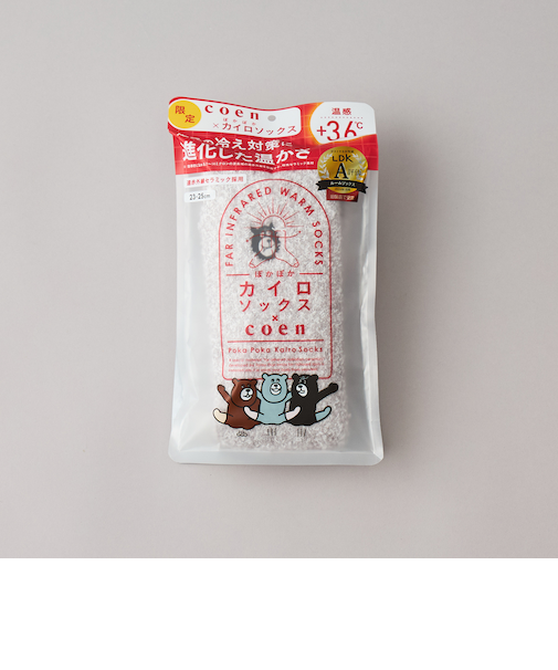 コーエン×カイロソックスコラボぽかぽかルームソックス