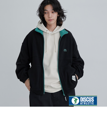 DISCUS ATHLETIC（ディスカス アスレチック）別注フリースジップジャケット