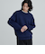 メランジクルーネックニット