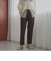マルチファンクションやみつき裏起毛テーパードパンツ（WEB限定サイズ）