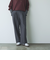 ツイルワイドストレートスラックス