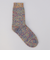 【H FOOT WEAR（エイチ フットウェア）】メランジテンジククルーソックス（新色追加）