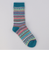 【H FOOT WEAR（エイチ フットウェア）】フェアアイルジャガードクルーソックス（新色追加）