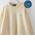 垢抜け ワンポイントニット/Penneys（ぺニーズ）別注シャギークルーネックニット