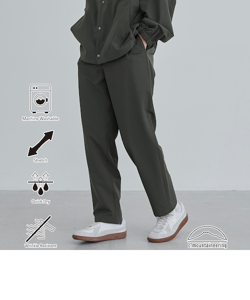 【C.Mt】 TAPERED PANTS