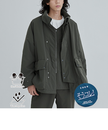 ダブルシルエットブルゾン【C.Mt　PADDED BLOUSON】