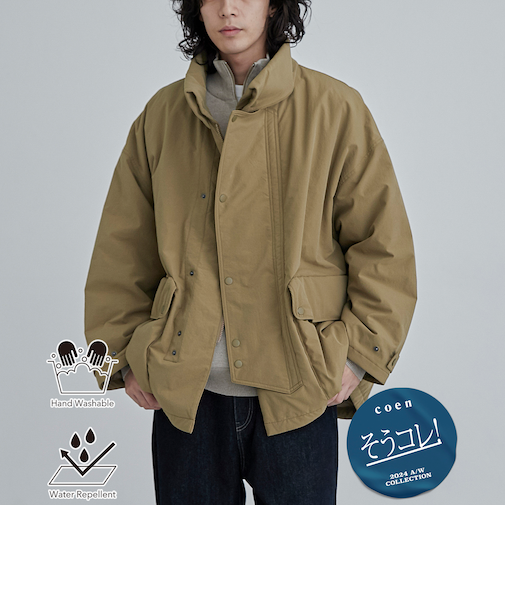 ダブルシルエットブルゾン【C.Mt　PADDED BLOUSON】