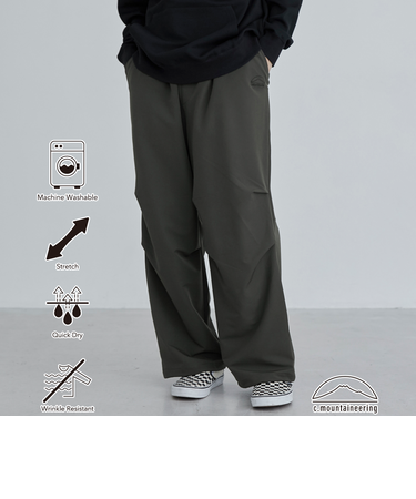 【C.Mt】WIDE EAZY PANTS